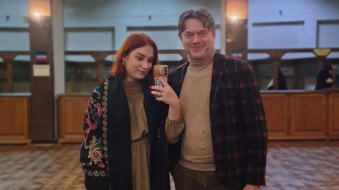 Остап Ступка та Маргарита Ткач: домашнє свято у червоних піжамах