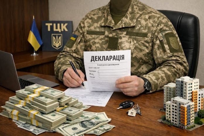 Декларація колишнього начальника Мукачівського терцентру: значні обсяги готівки після звільнення