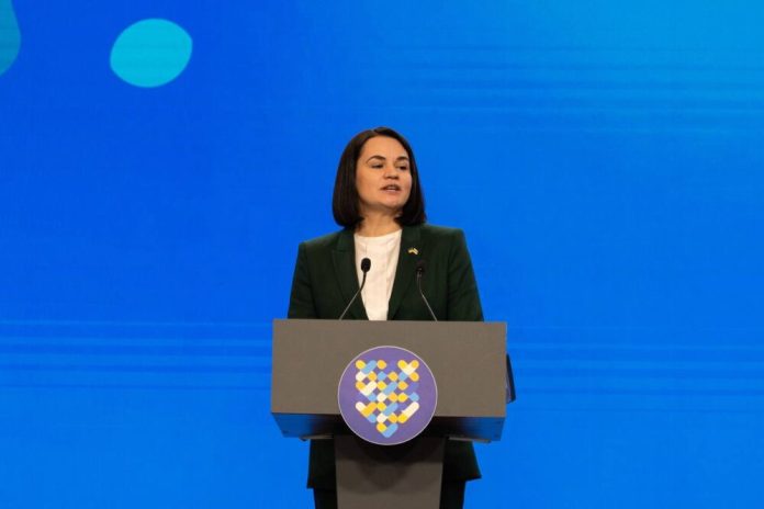 Тихановська в Києві: перемога України вплине на майбутнє Білорусі